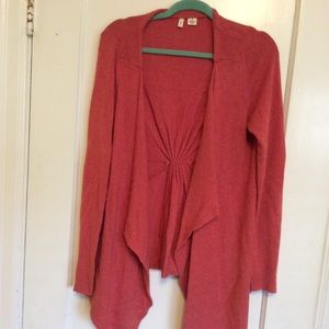 Moth open front sweater